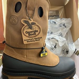 Steel Toe Water Proof Mud Dog Georgia Boot